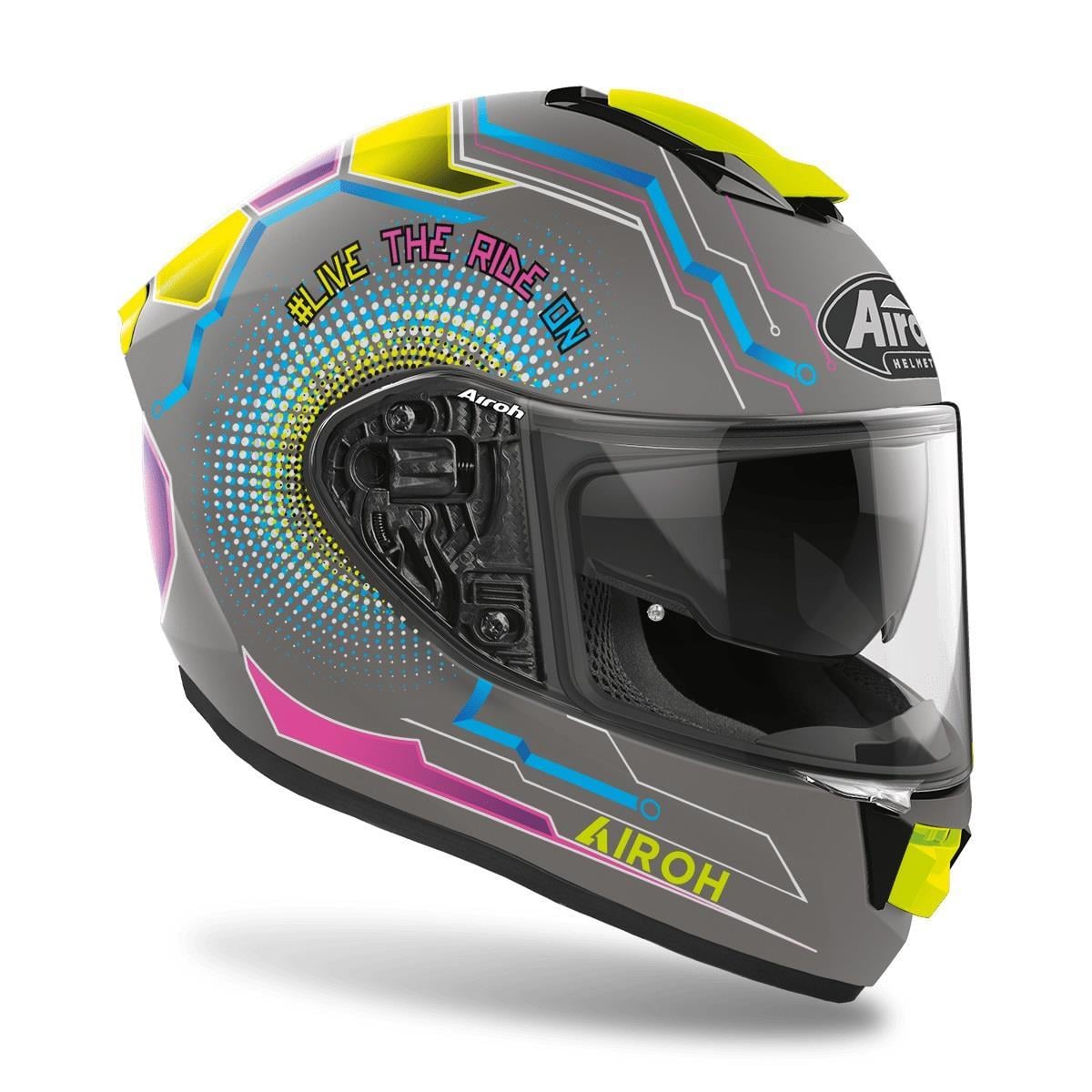Airoh St.501 Power Mat Motosiklet Kaskı
