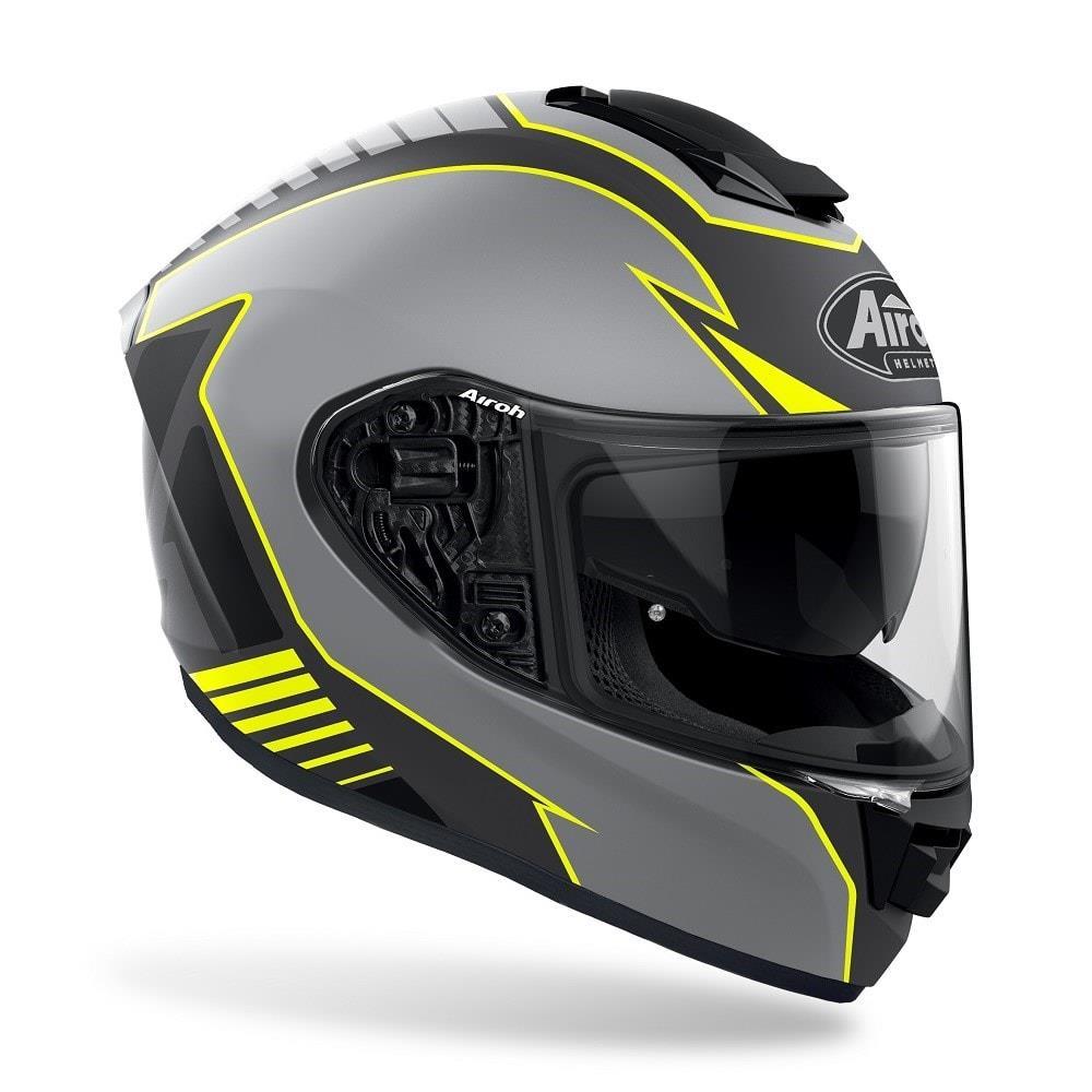 AIROH ST.501 TYPE YELLOW MATT KASK