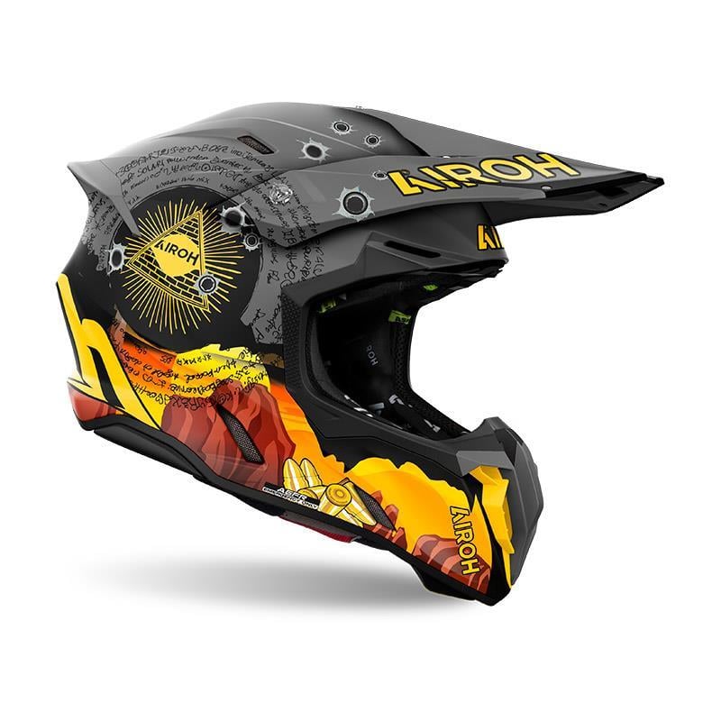 Airoh Twist 3 Adventure Mat Motosiklet Kaskı