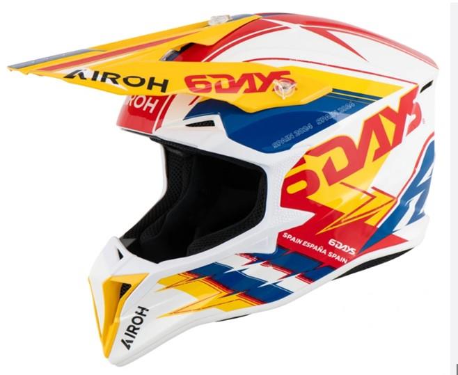 Airoh Wraap Sixdays Spain Gloss Kask Tereği