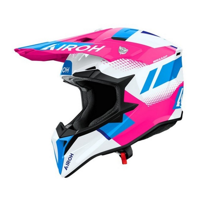 Airoh Wraap Vısıon Pembe Parlak Motosiklet Kaskı