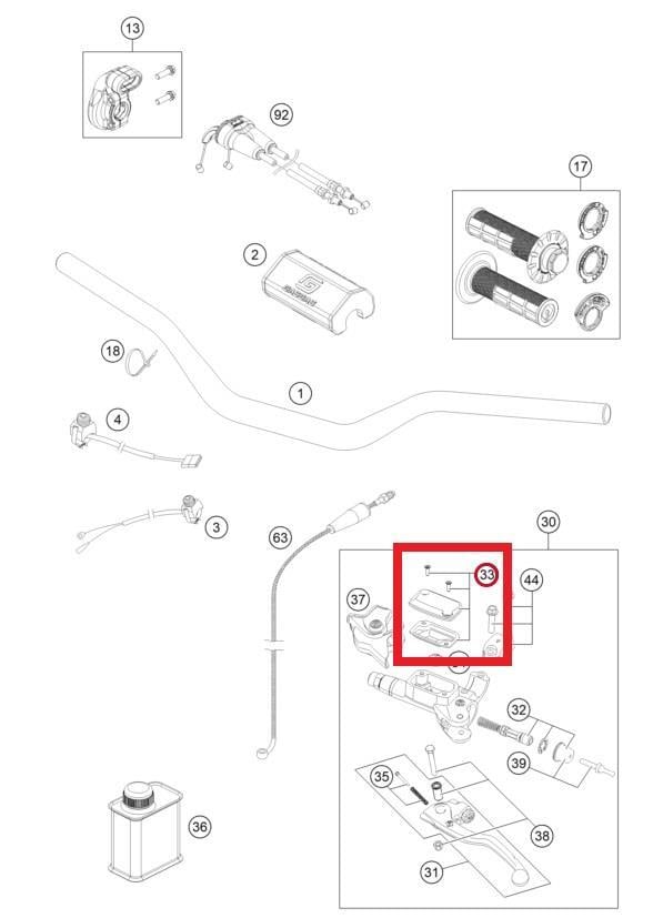 COVER HYD CLUTCH CPL GASGAS ORJ YP