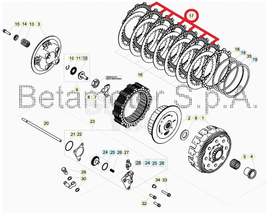 DRIVING PLATE BETA ORJ YP B1