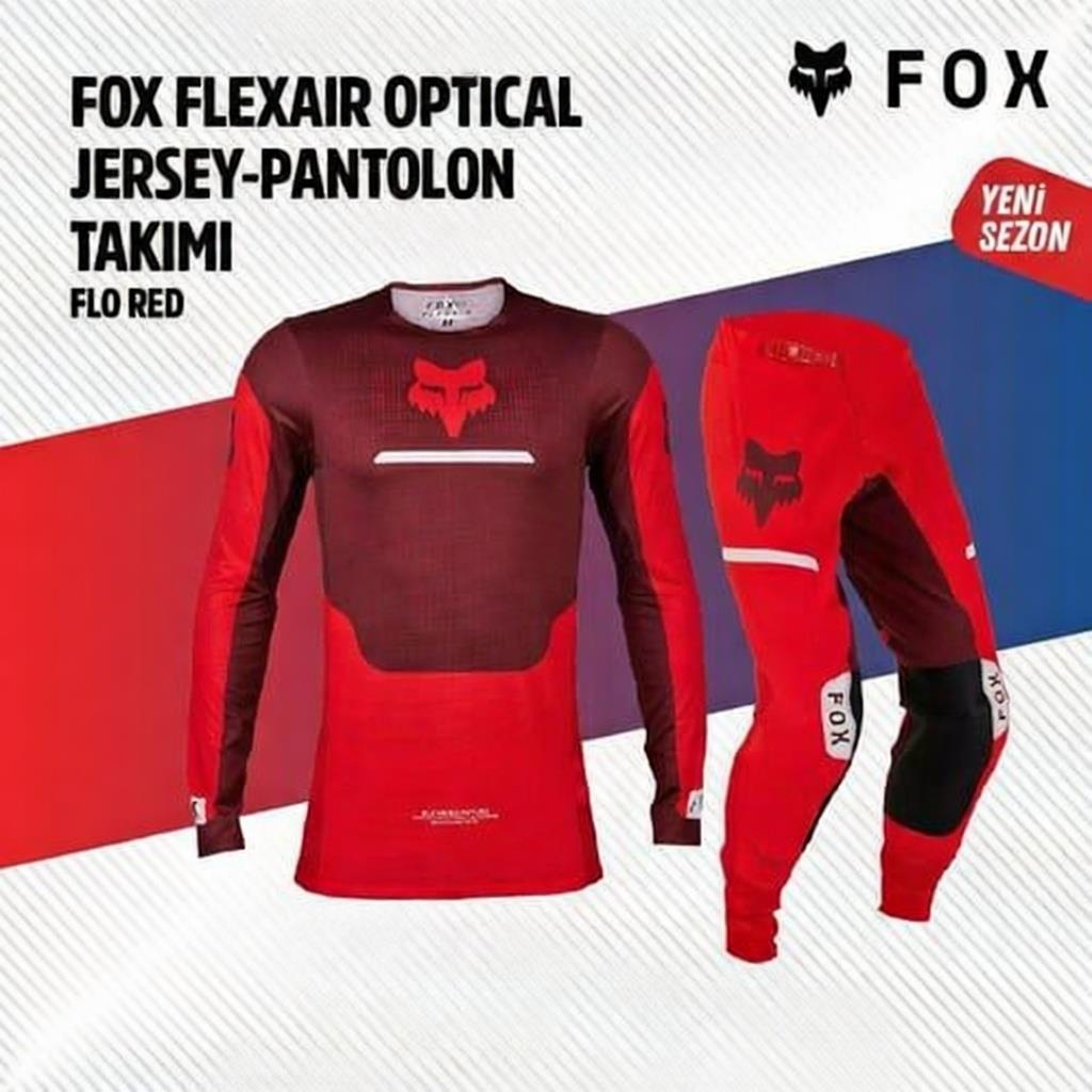 Fox Bordo Kırmızı Jersey Pantolon Takımı