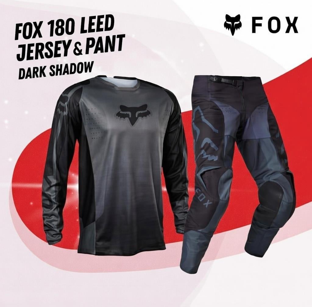 FOX Leed Siyah Jersey Pantolon Takım