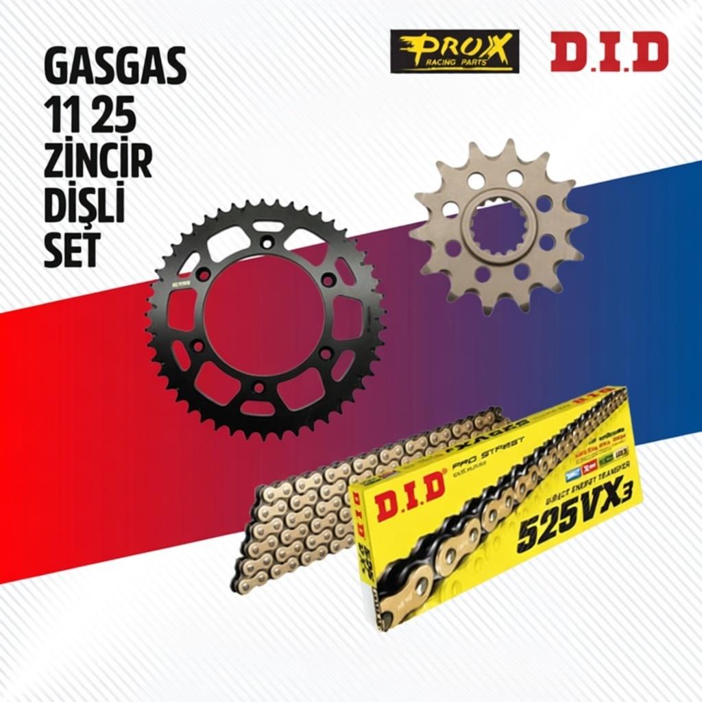 GAS GAS  Zincir Dişli Set 