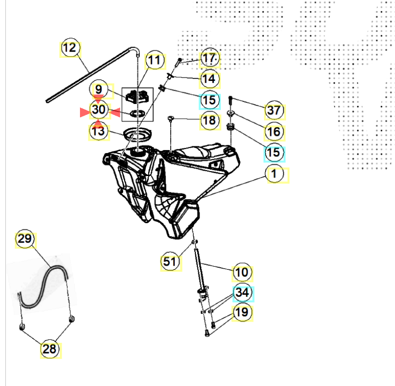 Gasket Beta Orj Yp B8-1