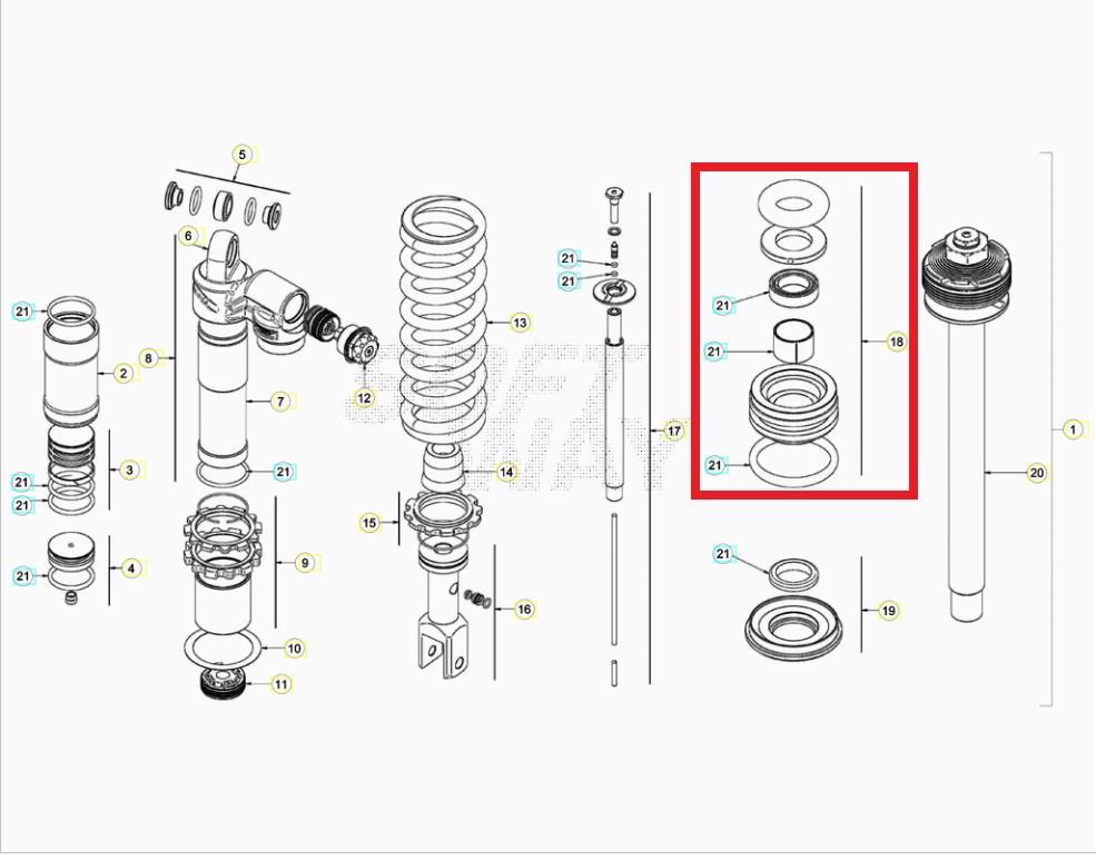 GUIDE ROD ASSY BETA ORJ YP B4