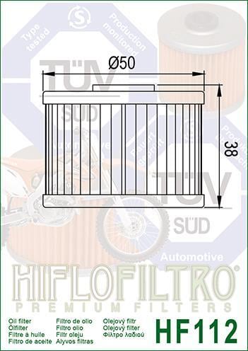 HON. CBR250 KAW. KLX125/250 HIFLO YAĞ FİLTRESİ