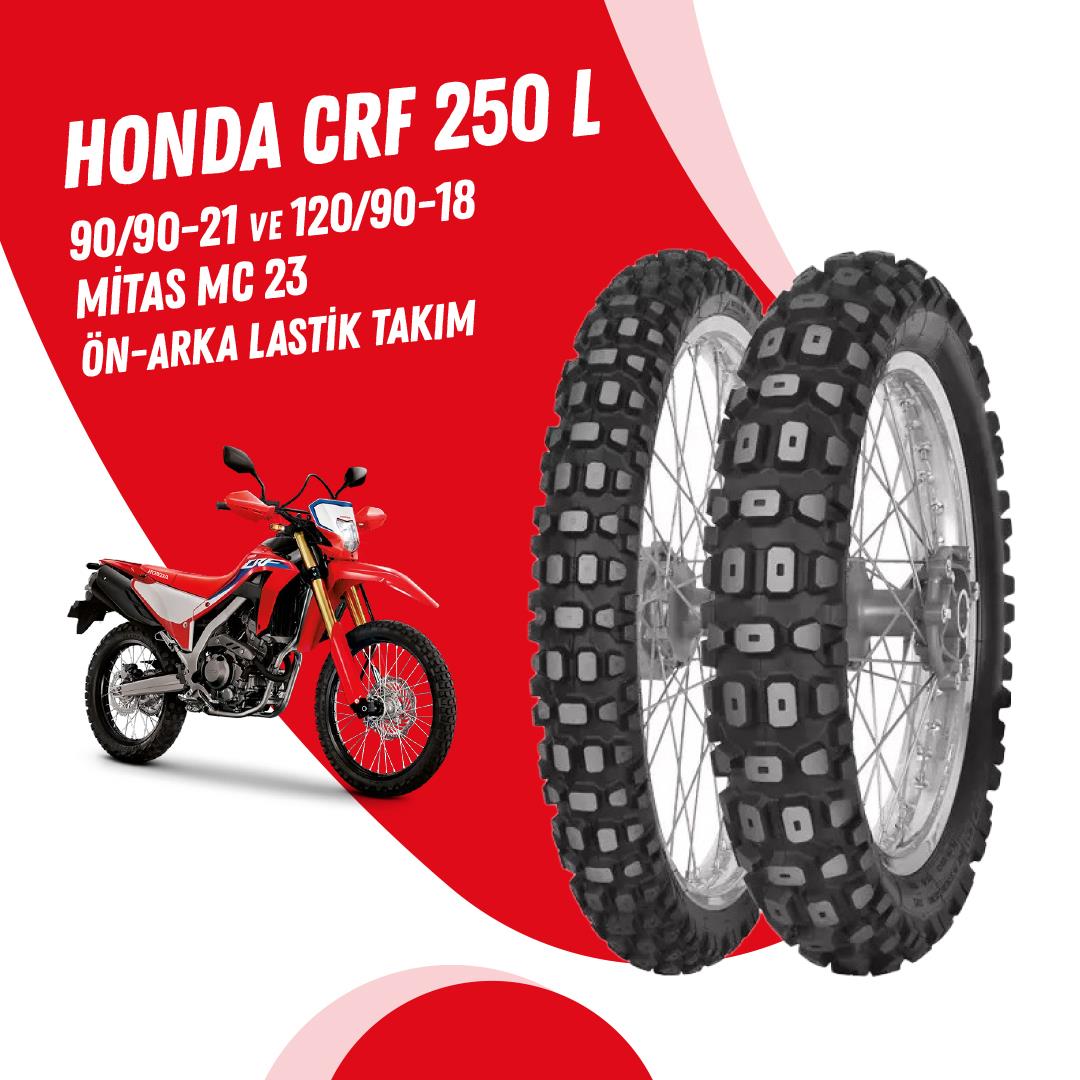 HONDA CRF 250 L MİTAS MC-23 LASTİK TAKIMI
