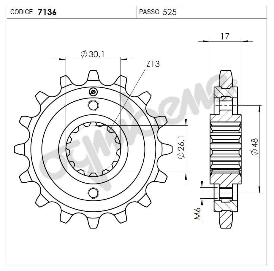 HONDA OGNIBENE ÖN DİŞLİ 15T