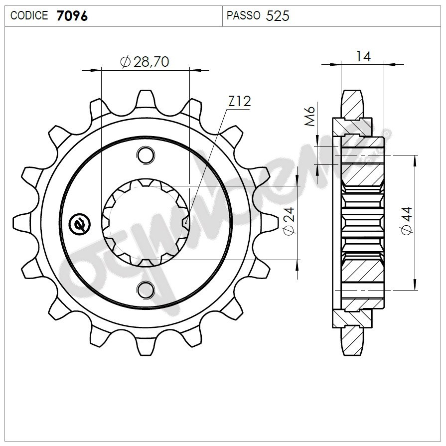 Honda Ognıbene Ön Dişli 16T