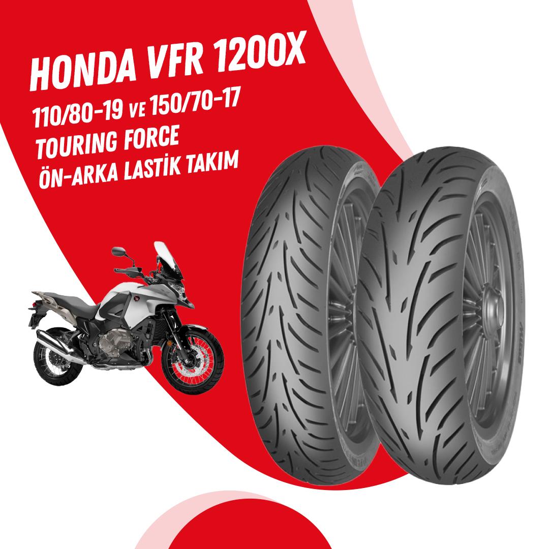 HONDA VFR 1200 X MİTAS TOURING FORCE SC LASTİK TAKIMI