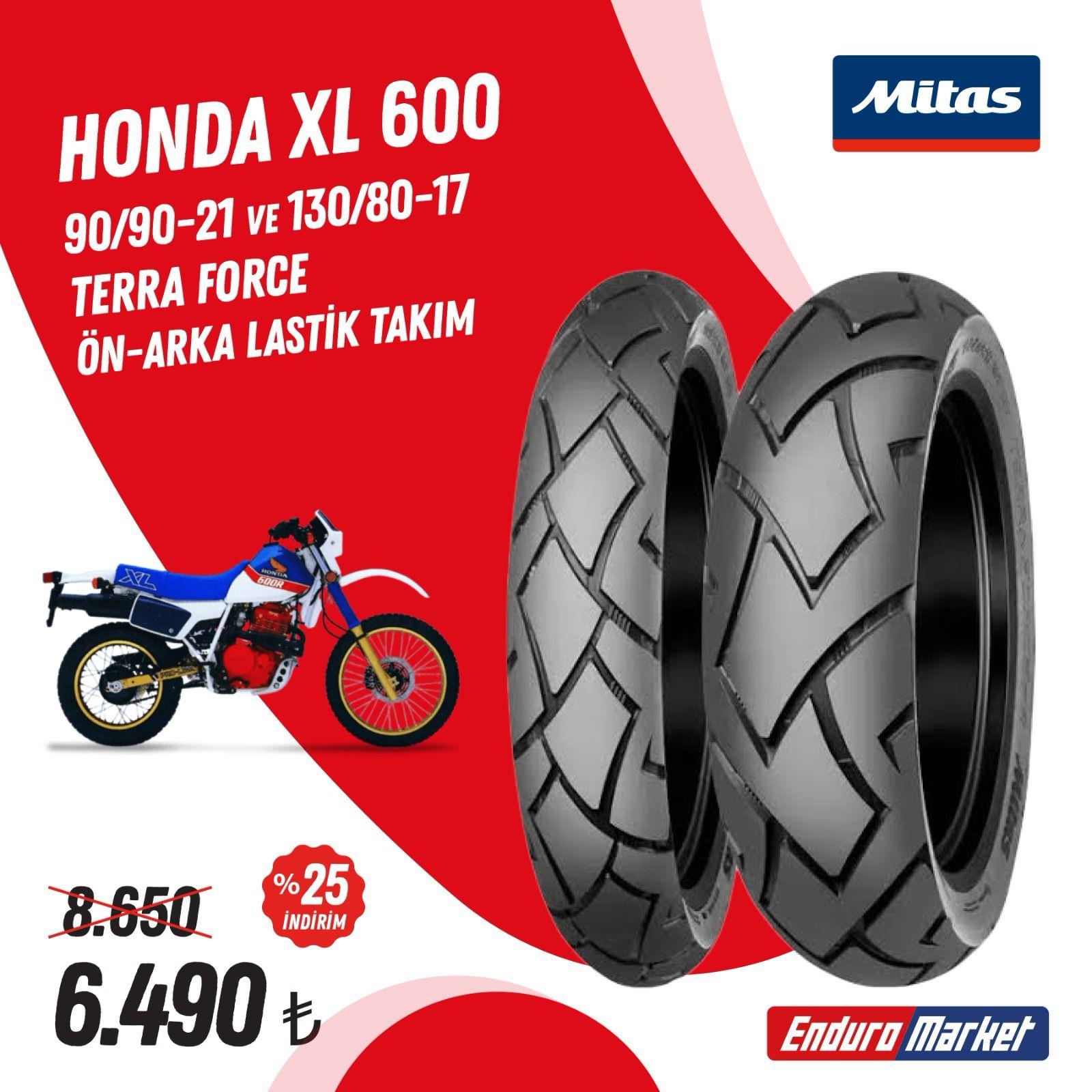 Honda Xl 600 Mitas Terra Force Lastik Takımı