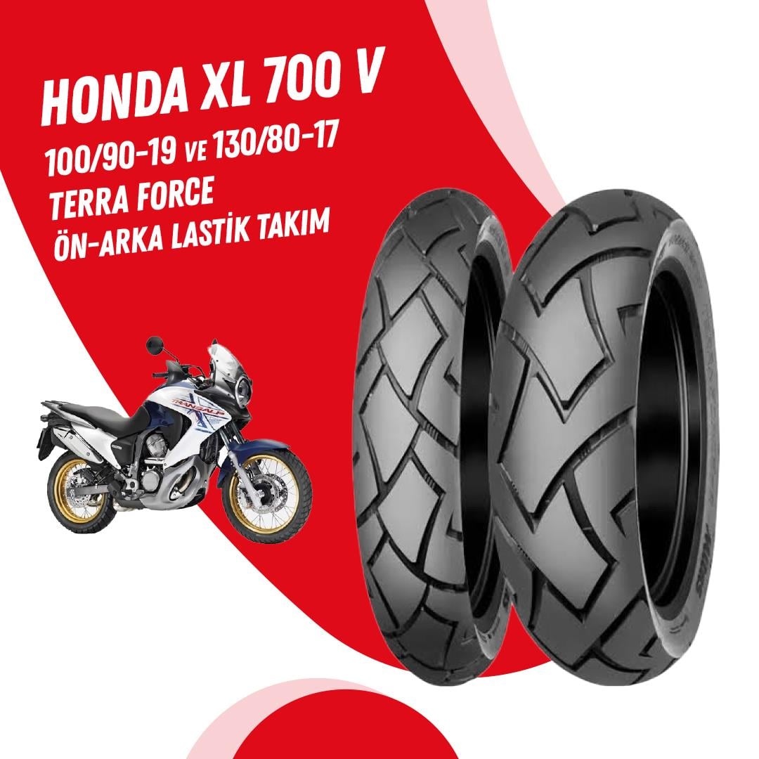 HONDA XL 700 V MİTAS TERRA FORCE LASTİK TAKIMI