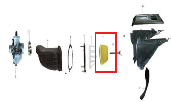 KAYO K2 HAVA FİLTRESİ