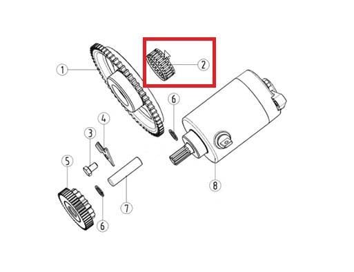 KAYO KT 250 İĞNELİ RULMAN