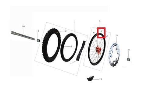 KAYO KT 250 ÖN JANT ÇEMBERİ
