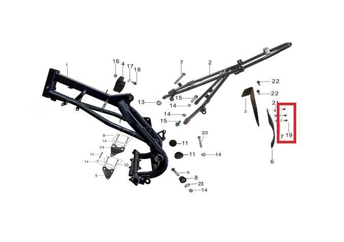 KAYO TT 190 R CİVATA