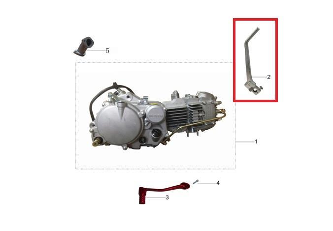 KAYO TT 190 R MARŞ PEDALI