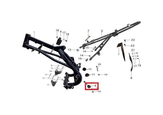 KAYO TT 190 R ZİNCİR KAYDIRICI