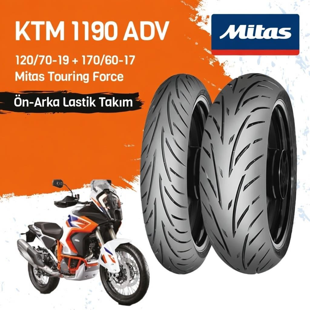 Ktm 1190 Adv Mitas Tourıng Force Lastik Takımı
