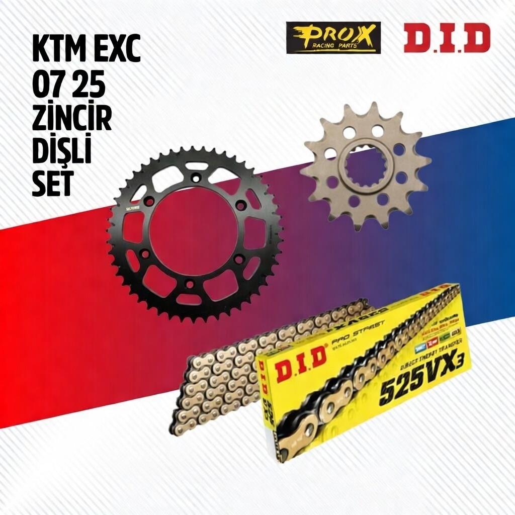 Ktm 250 EXC TPI Zincir Dişli Set 