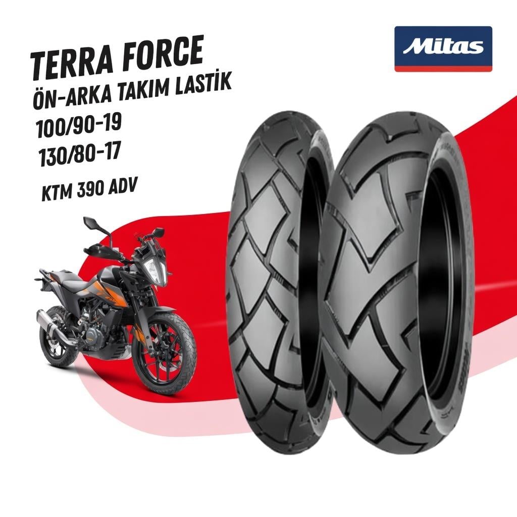 Ktm 390 Adv  Mitas Terra Force Lastik Takımı