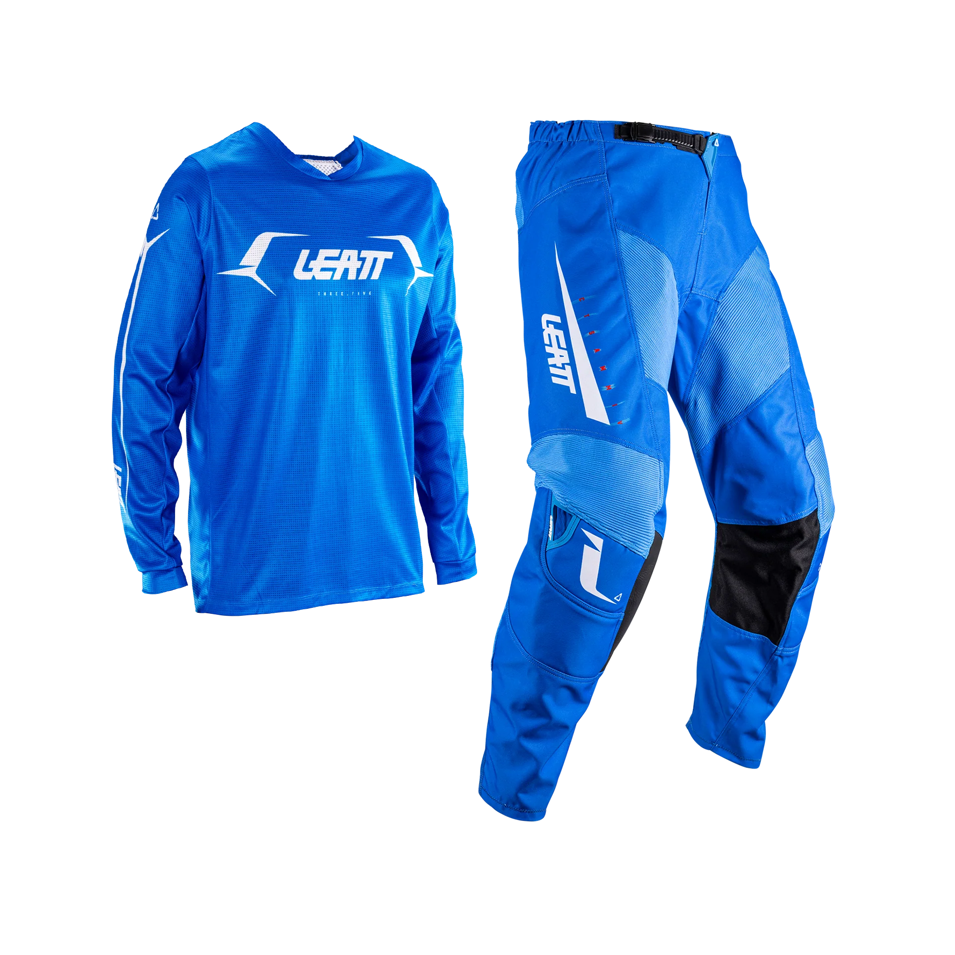 Leatt 3.5 Mavi Motosiklet Jersey Pantolon Takımı