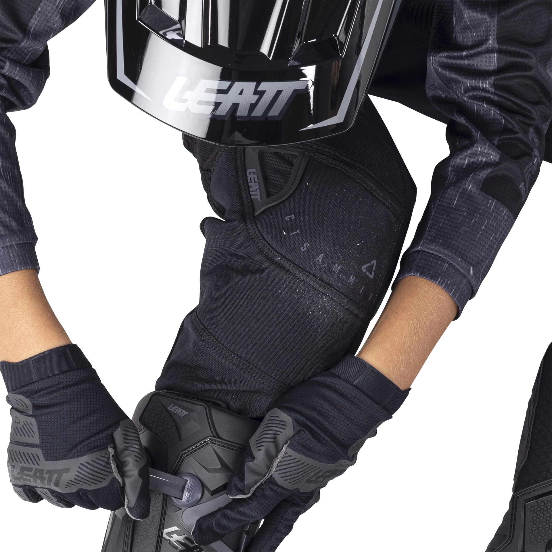 Leatt 3.5 Çocuk Siyah Motosiklet Jersey Pantolon Takımı