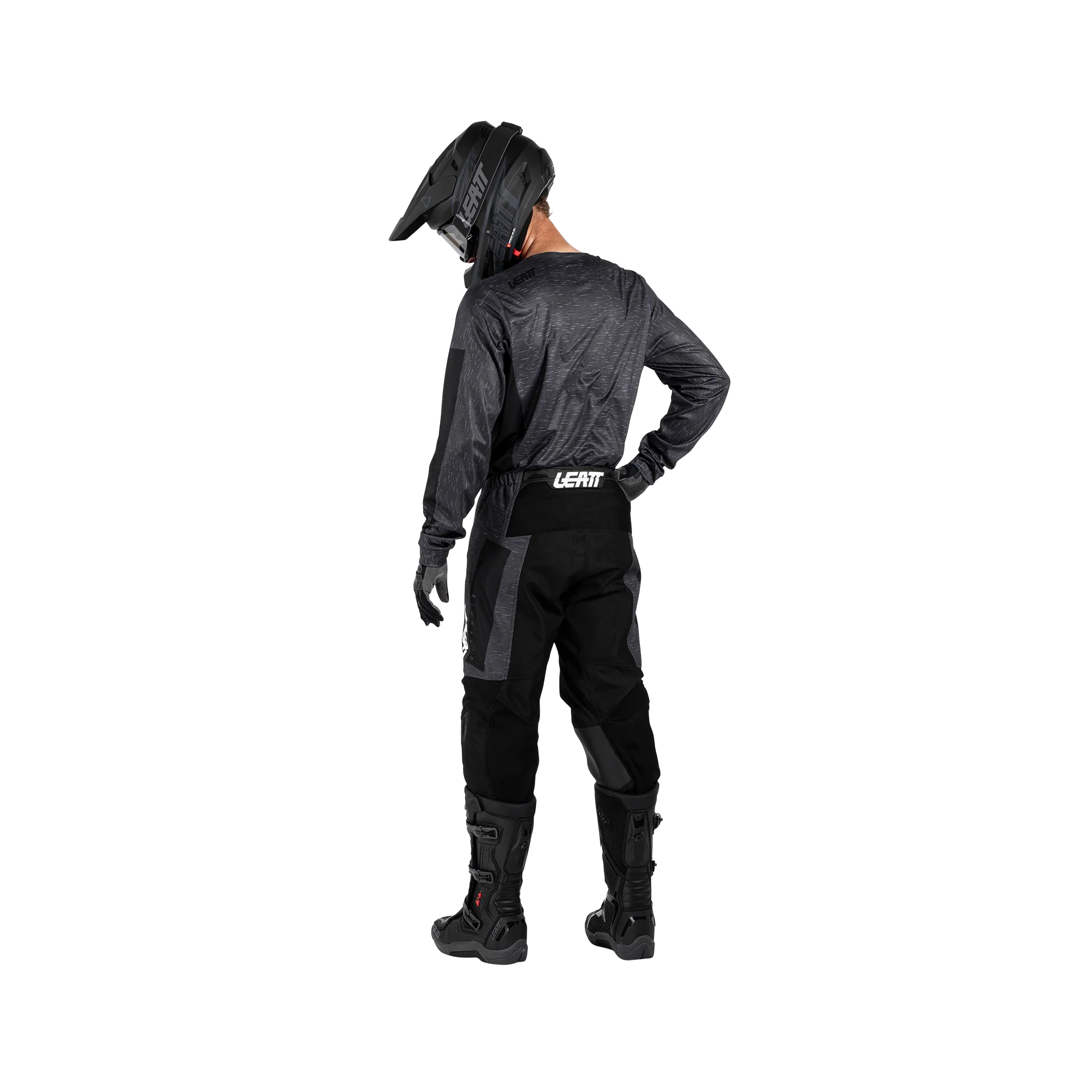 Leatt 3.5 Siyah Motosiklet Jersey Pantolon Takımı