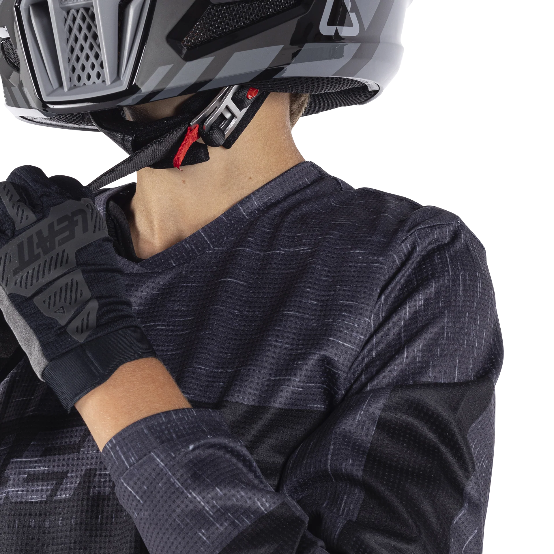 Leatt 3.5 Çocuk Siyah Motosiklet Jersey Pantolon Takımı