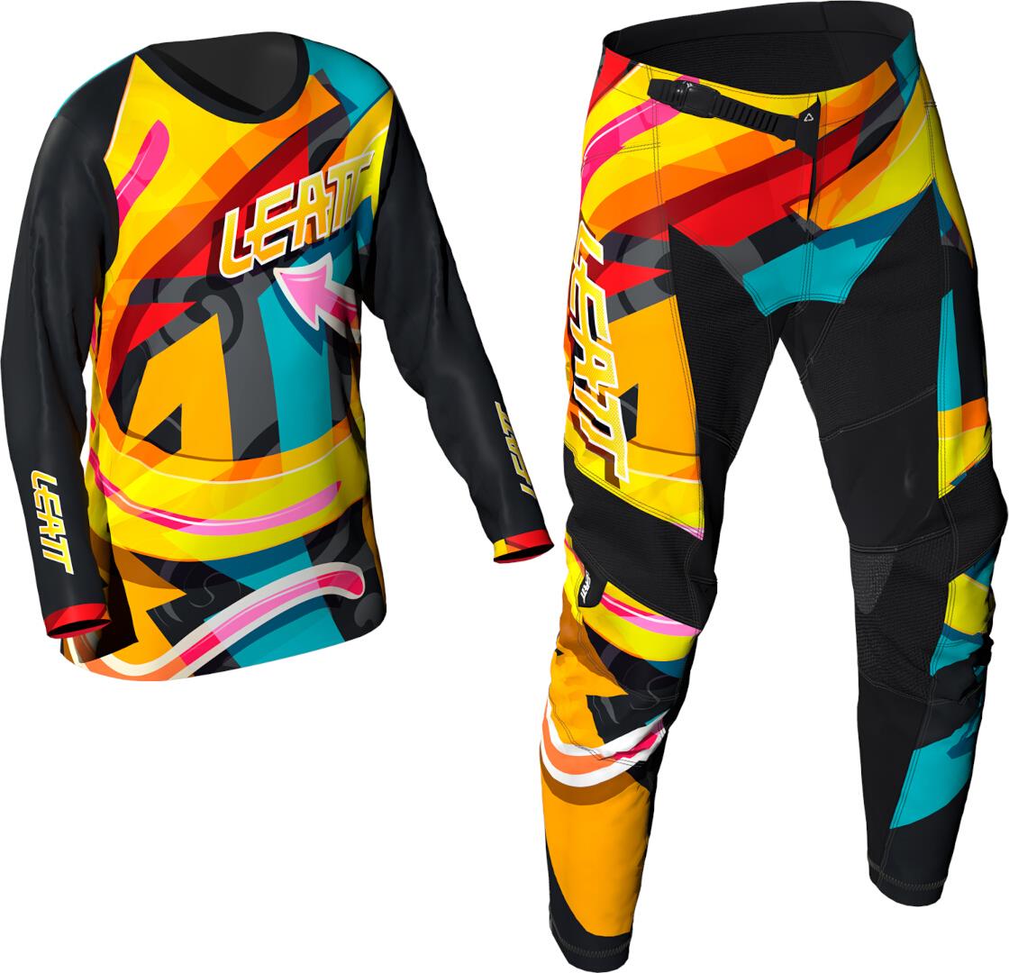 LEATT 3.5 ÇOCUK JERSEY PANTOLON TAKIMI CARNIVAL