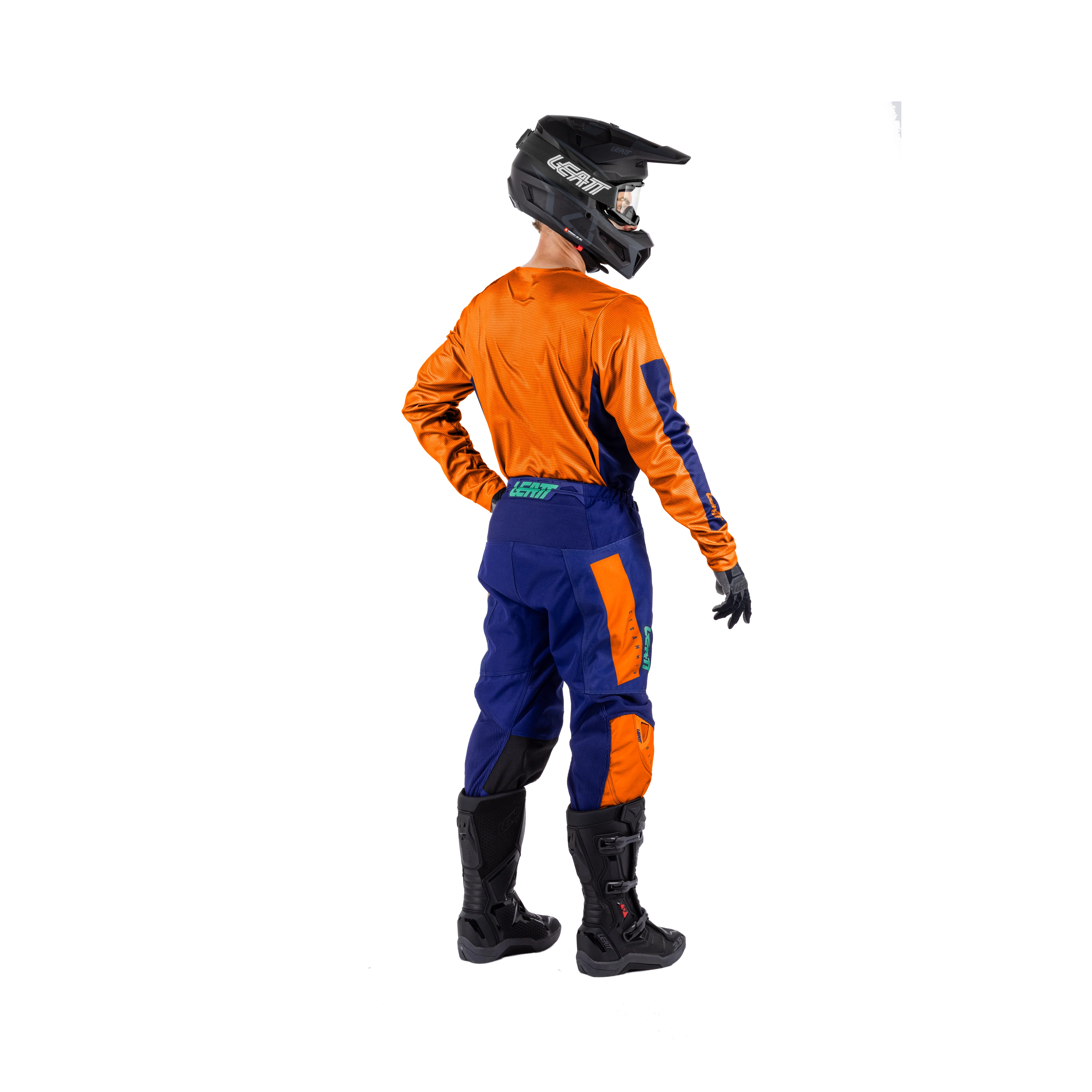 Leatt 3.5 Turuncu Motosiklet Jersey Pantolon Takımı