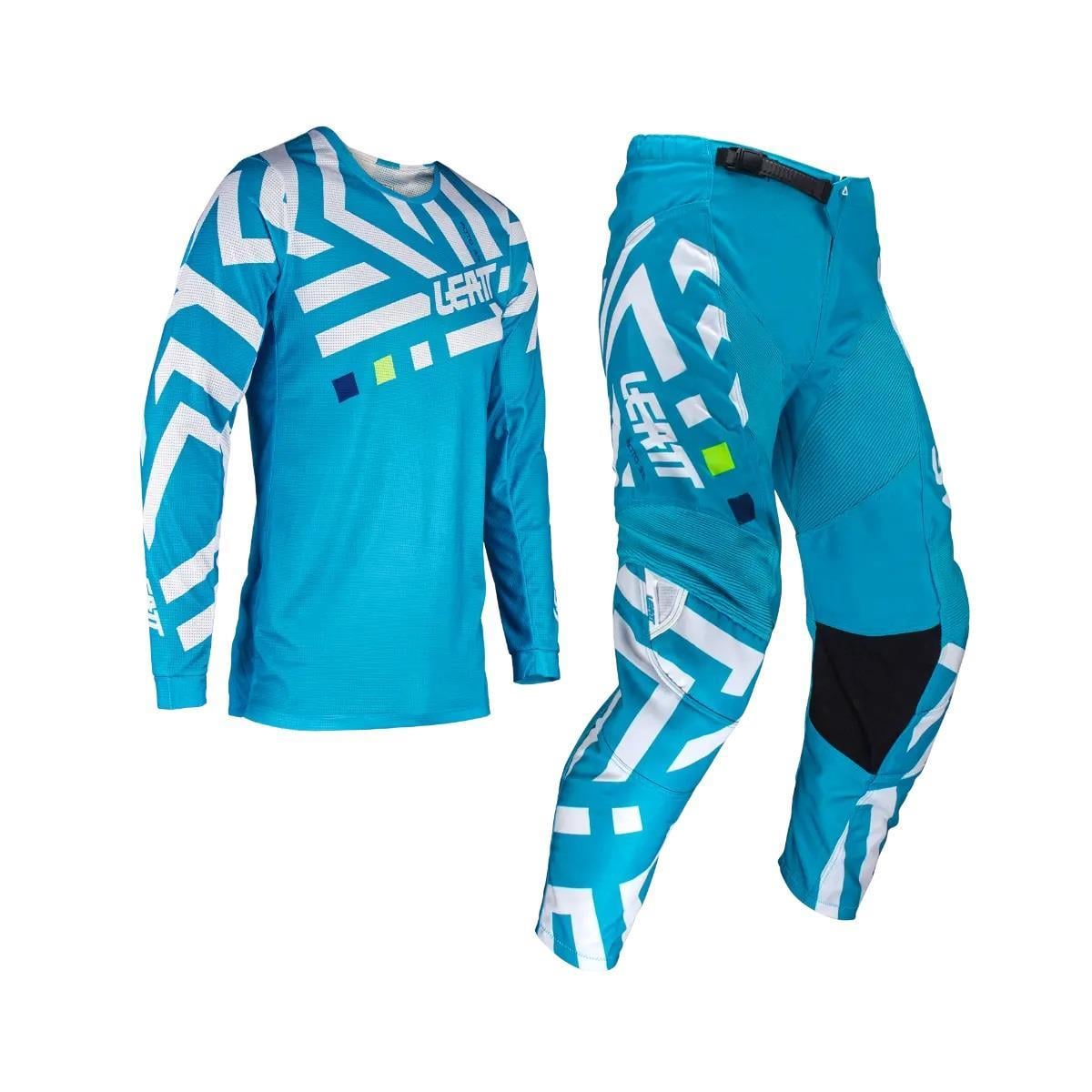 Leatt 3.5 Jersey Pantolon Takımı Mavi
