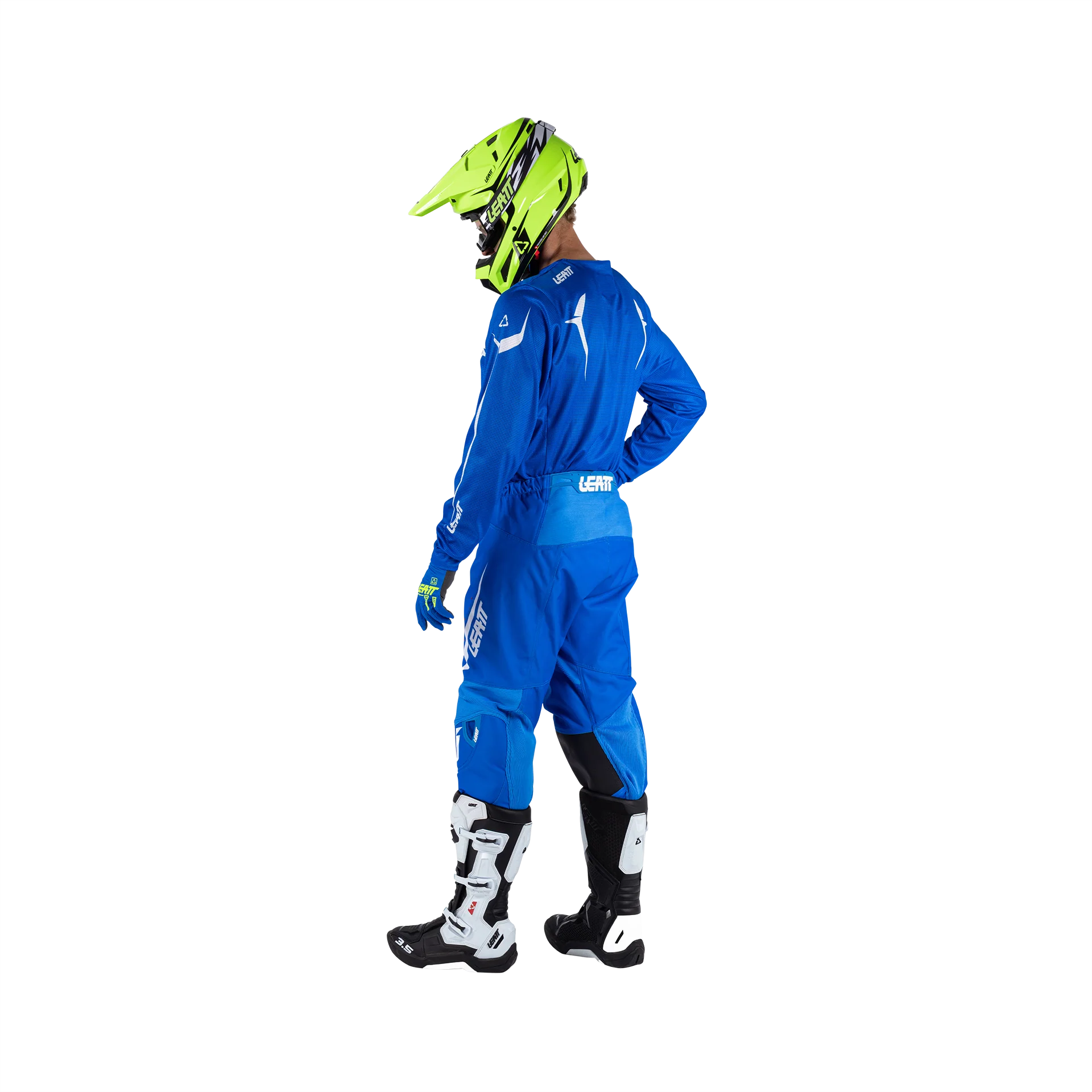 Leatt 3.5 Mavi Motosiklet Jersey Pantolon Takımı