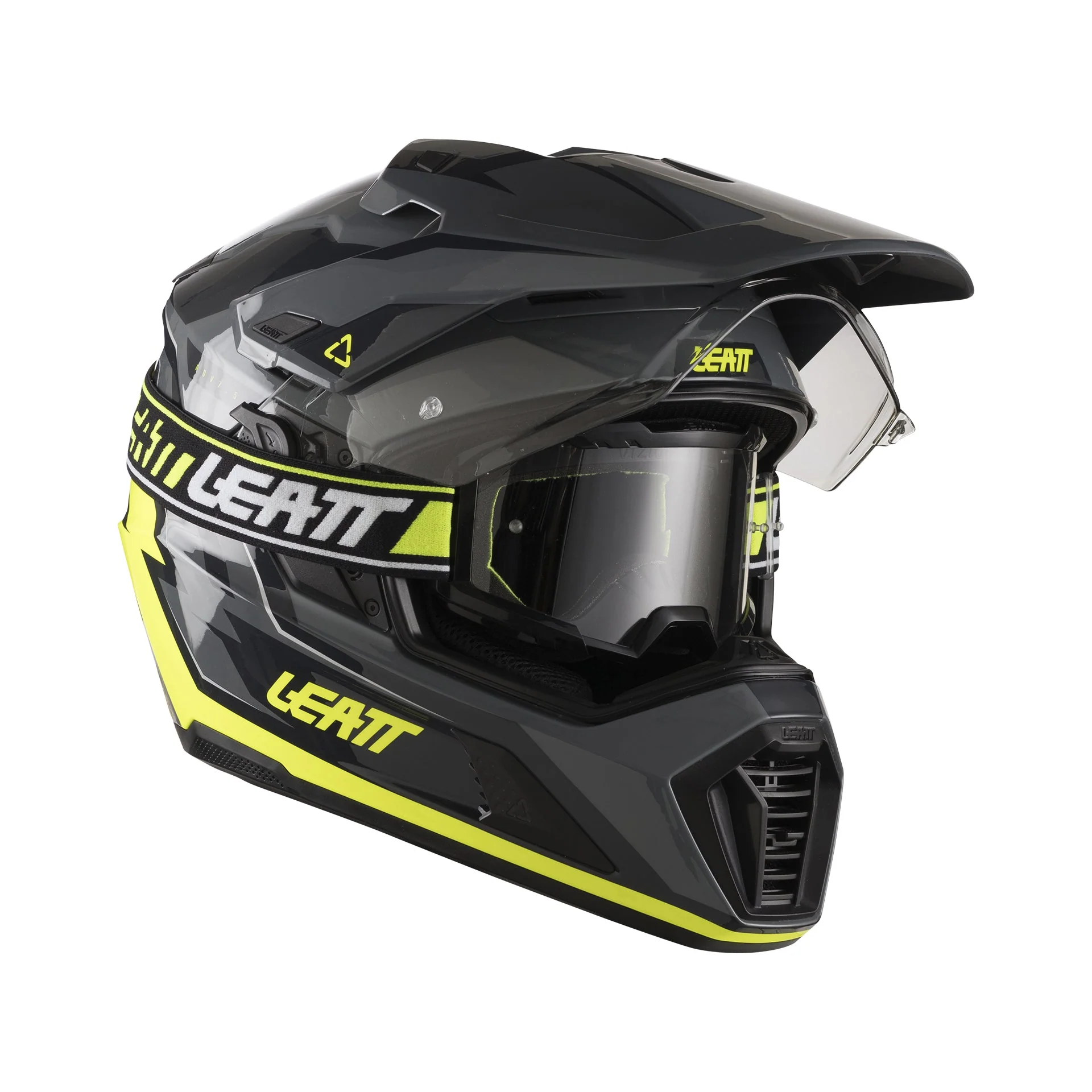 Leatt Adv 7.5 Siyah Sarı Motosiklet Kaskı