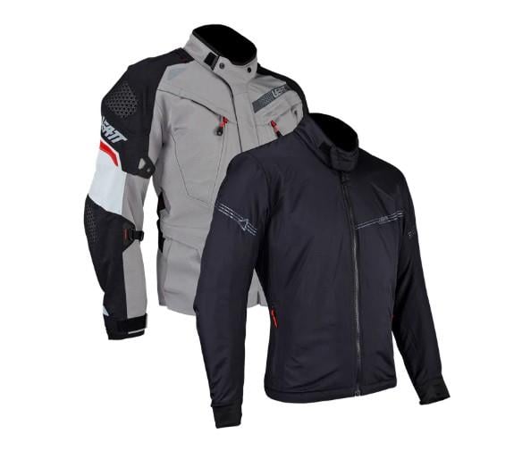 Leatt Adv 7.5 Dri-Tour Gri Motosiklet Montu