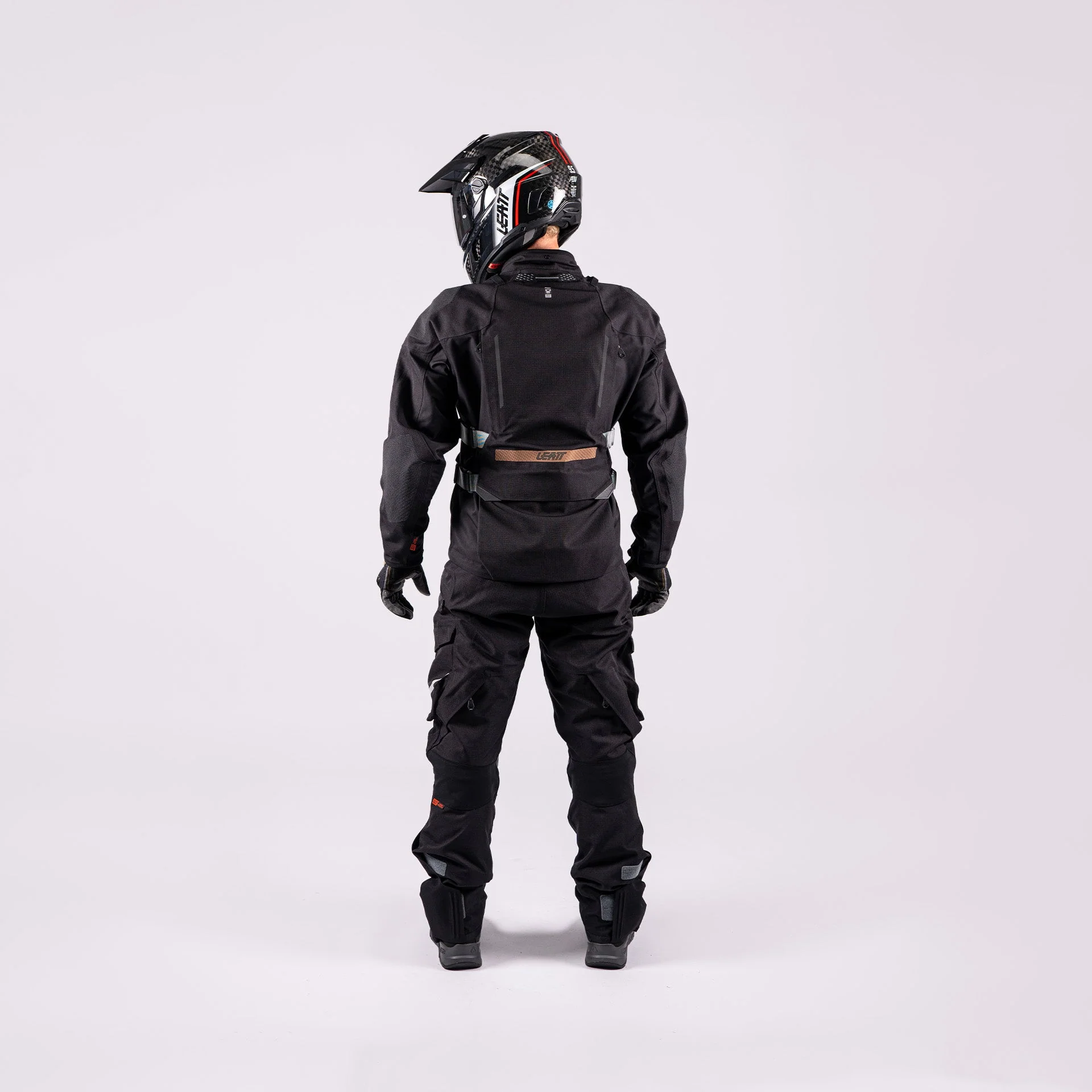 Leatt ADV Dri-Tour 5.5 Siyah Motosiklet Montu ve Pantolonu