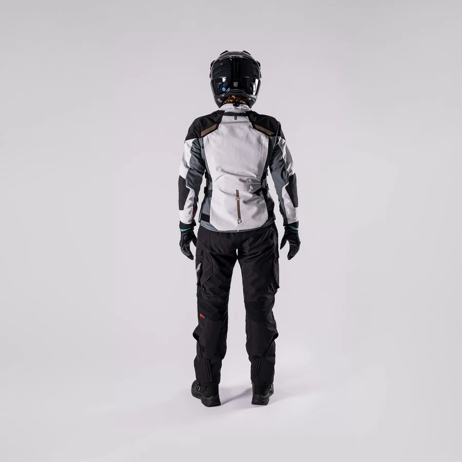  Leatt Adv Dri-Tour 5.5 Kadın Gri Motosiklet Montu ve Pantolonu