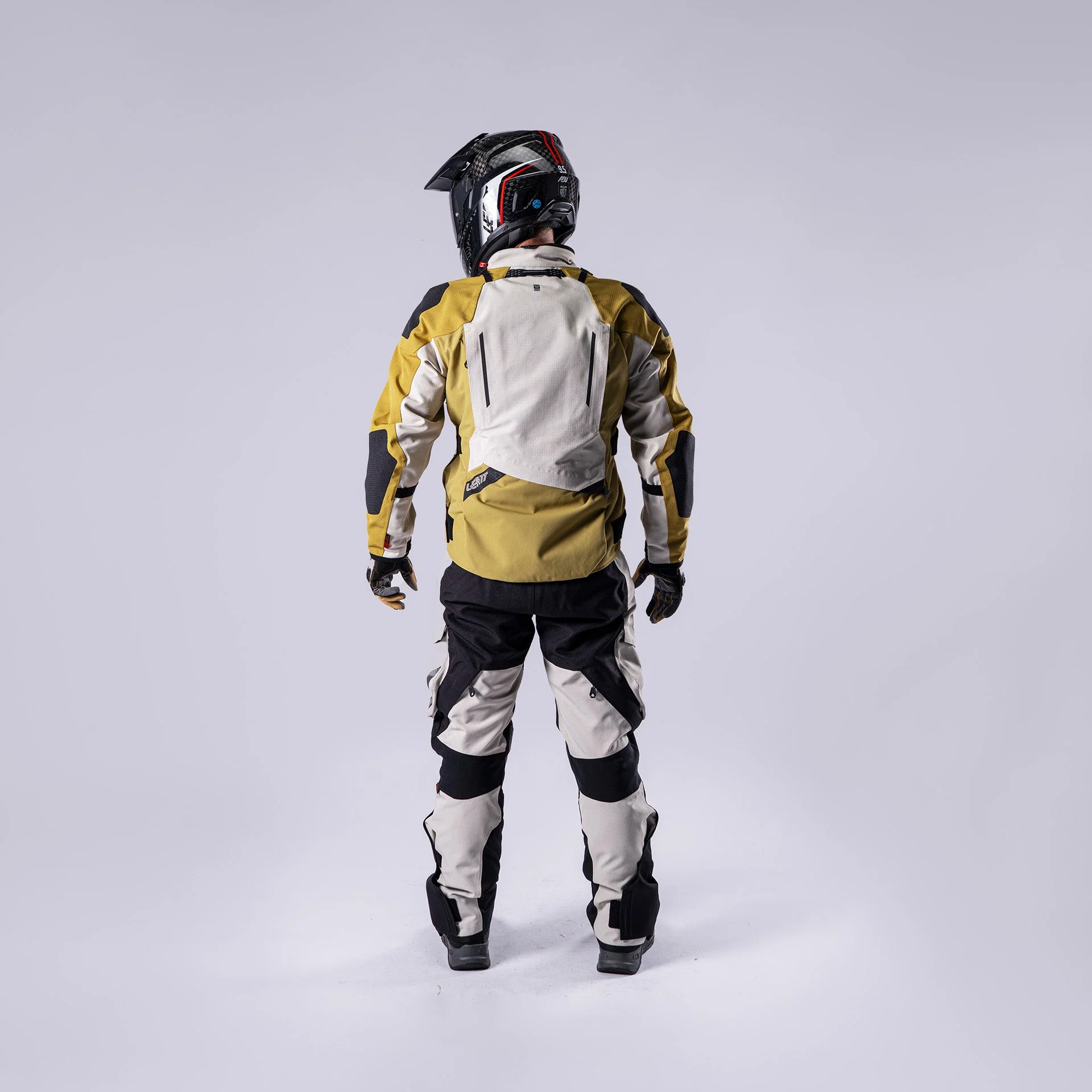 Leatt Adv Dri-Tour 5.5 Kısa Kahverengi Motosiklet Montu