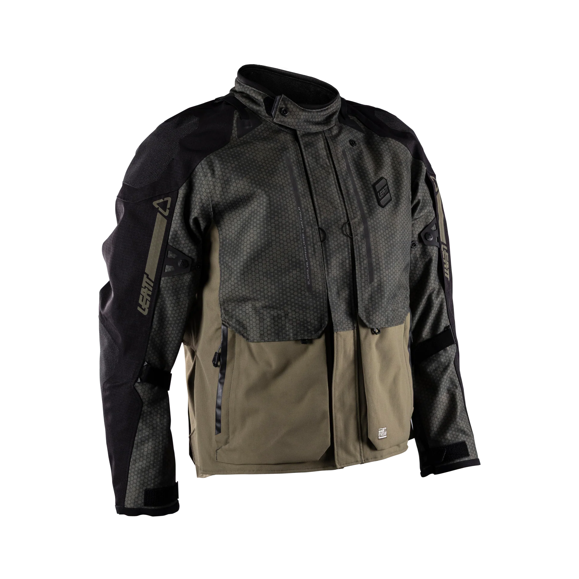 Leatt ADV Dri-Tour 5.5 Kısa Yeşil Motosiklet Montu ve Pantolonu