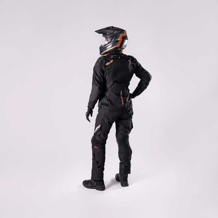 Leatt Adv Dri-Tour 5.5 Kadın Siyah Motosiklet Montu ve Pantolonu