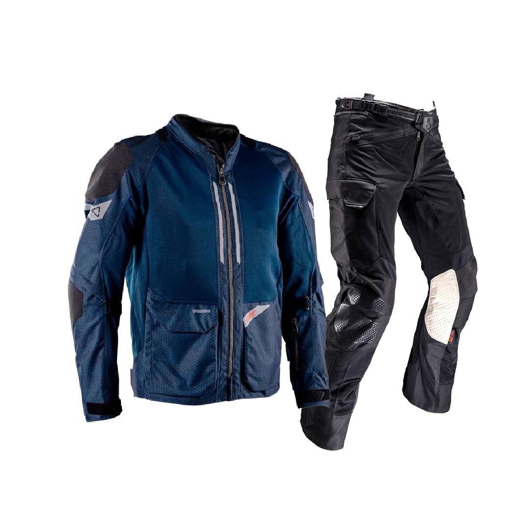 Leatt ADV Flow-Tour 4.5 Motosiklet Montu ve pantolonu 