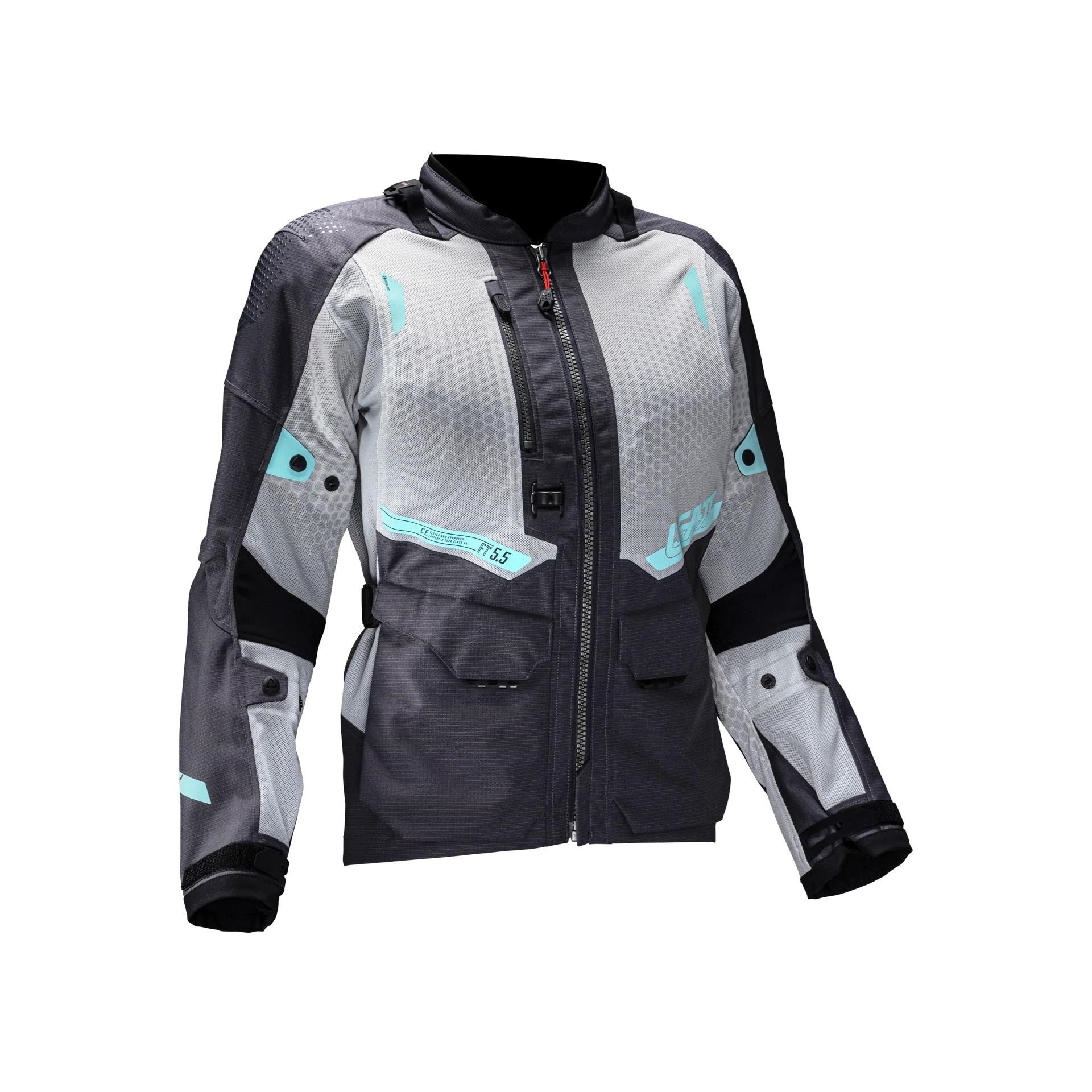 Leatt Adv Flow-Tour 5.5 Gri Kadın Motosiklet Montu