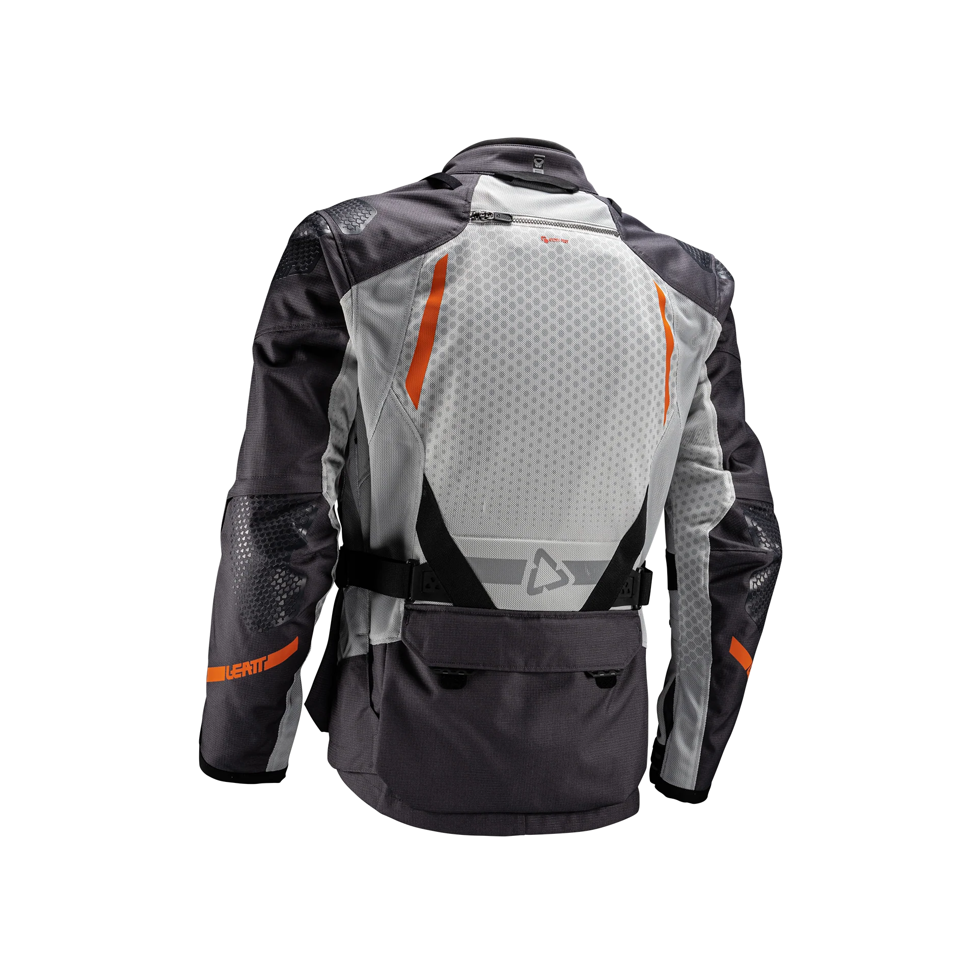Leatt Adv Flow-Tour 5.5 Gri Motosiklet Montu