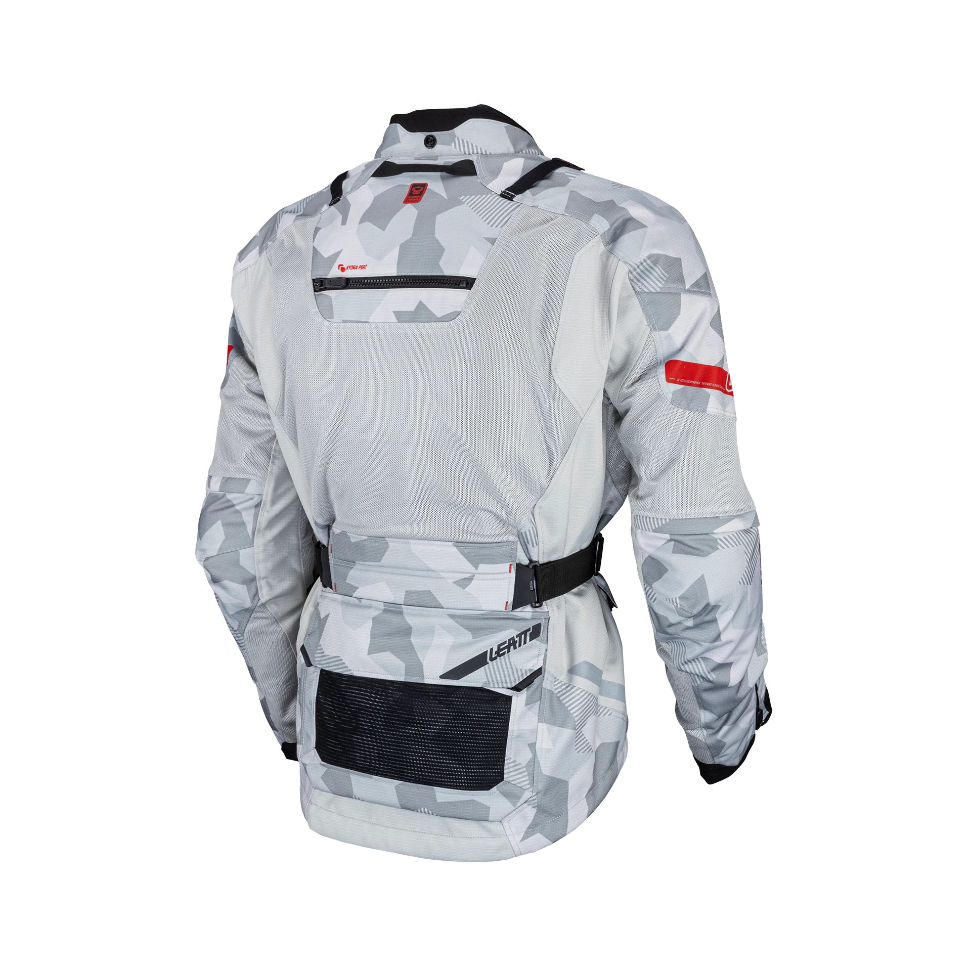 Leatt Adv Flow-Tour 7.5 Gri Motosiklet Montu