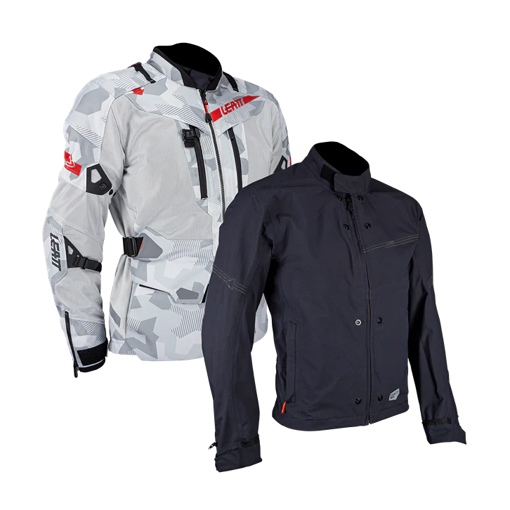 Leatt Adv Flow-Tour 7.5 Gri Motosiklet Montu