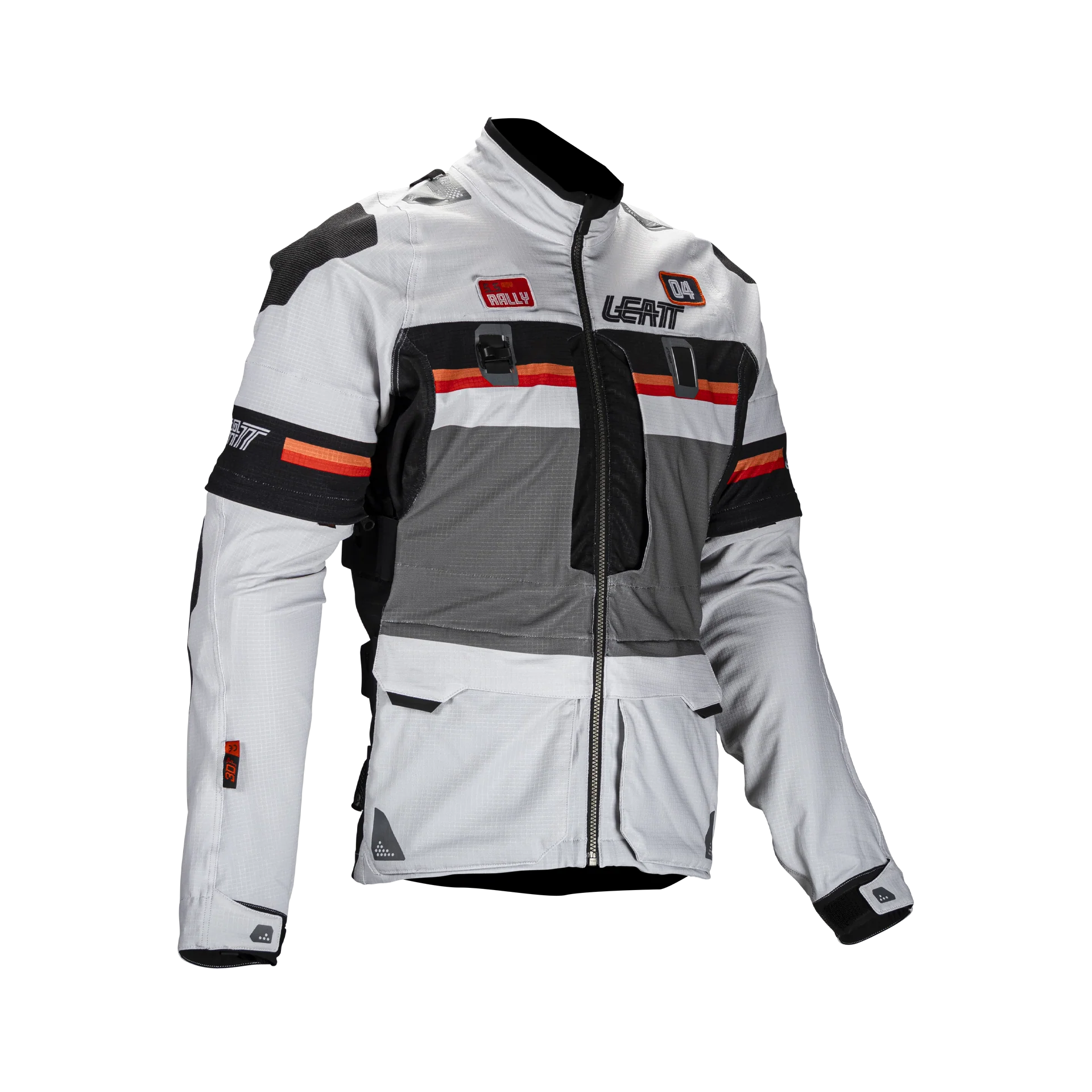 Leatt Adv Rally 5.5 Gri Motosiklet Montu