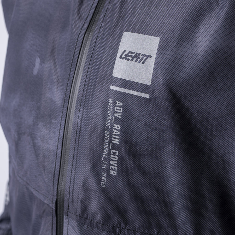 Leatt Adv Siyah Motosiklet Mont Yağmurluğu